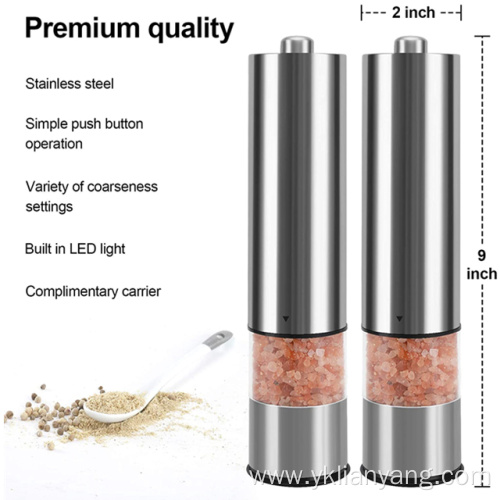 Amazon hot sale electric salt and pepper grinder